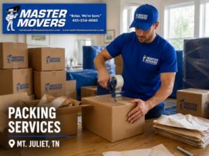 Master Movers Provides Local and Long-Distance Moving in Mt. Juliet and Middle Tennessee