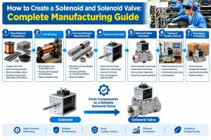 Weilong breaks down the complete solenoid valve manufacturing process