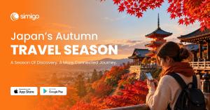 Simigo pushes eSIM as a must-have for Japan autumn travelers, not just a luxury