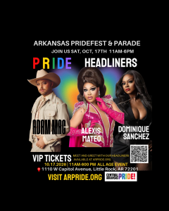 Arkansas PRIDEFest expands to four days for 14th year with advocacy, pageantry, and headliners