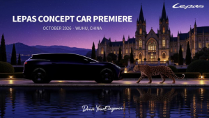 LEPAS unveils first global concept car with next-gen leopard-inspired design