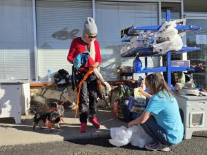 Feeding Pets of the Homeless clinic treats 105 pets in Carson City