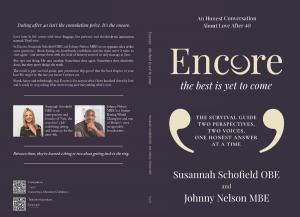 Susannah Schofield OBE and Johnny Nelson MBE explore love after 40 in new book
