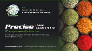 Precise Food Ingredients Backs Children’s Advocacy Center as Wurst Golf Fest 2026 King Bavarian Sponsor